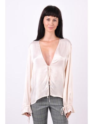 Bluza Dama Selected Slfvarina String Sandshell